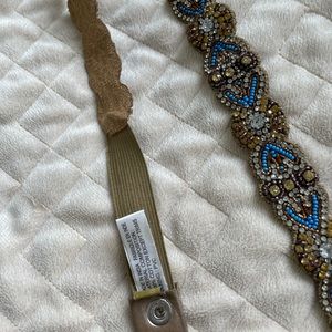 Anthroplogie beaded belt